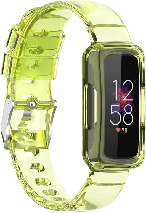 Immagine prodotto Cover-Discount Fitbit Inspire 3 - braccialetto sportivo con protezione dello schermo giallo (Silicone)