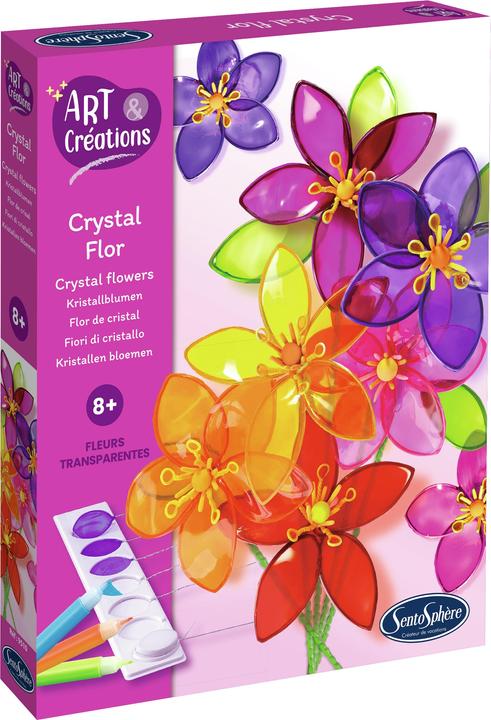 Actual product image Sentosphere Crystal flowers
