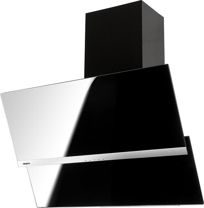 Produktbild Akpo Cooker hood chimney WK-4 Balance 60 (408 m3 / h, 600mm, black) (Wandhaube)