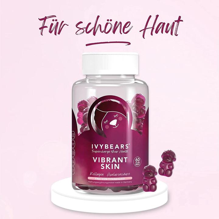 Actual product image IVYBears Beauty Bears Vibrant Skin 150 g (1 Piece, Gummies, 280 g)