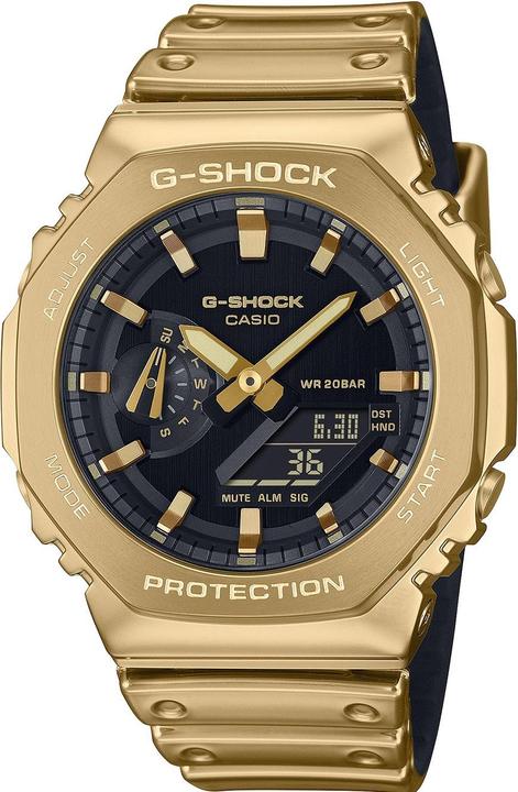 Produktbild Casio GM-2100YMG-9AER (Chronograph, Digitaluhr, Analoguhr, 49.30 mm)