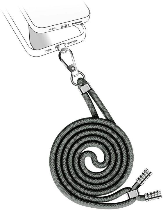 Actual product image Valenta Universal Handykette Grau, Befestigung: Haken