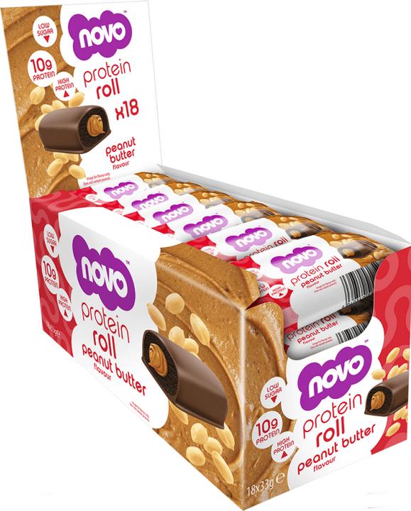 Produktbild Novo Protein Roll Bar (Peanut Butter, 1 Stk., 614 g)
