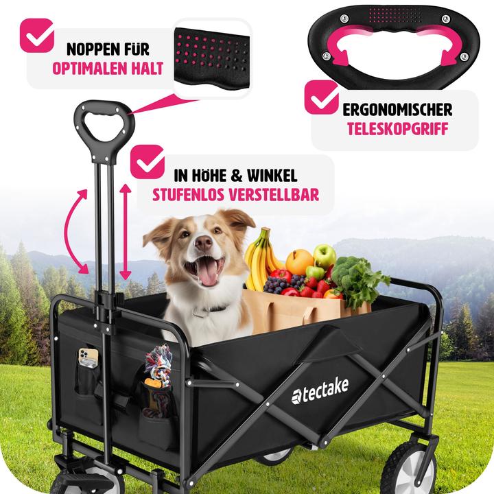 Image du produit tectake Chariot pliable LEON avec freins