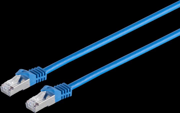 Kabelschweiz RJ45 Patchkabel m. CAT 7 Rohkabel PIMF (S/FTP, CAT7, 10 m)