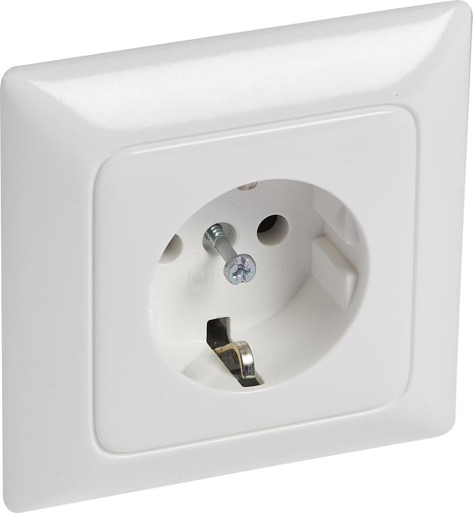 Produktbild Legrand 776170 Creo ultraweiss Schukosteckdose