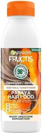 Actual product image Garnier Fructis Papaya Hair Food Conditioner regenerating conditioner for damaged hair 350ml (350 ml)