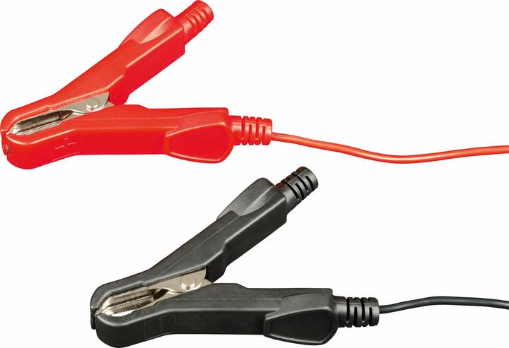 Produktbild Elmag Ladekabel inkl. Polklemmen rot/schwarz, L=0,5m
