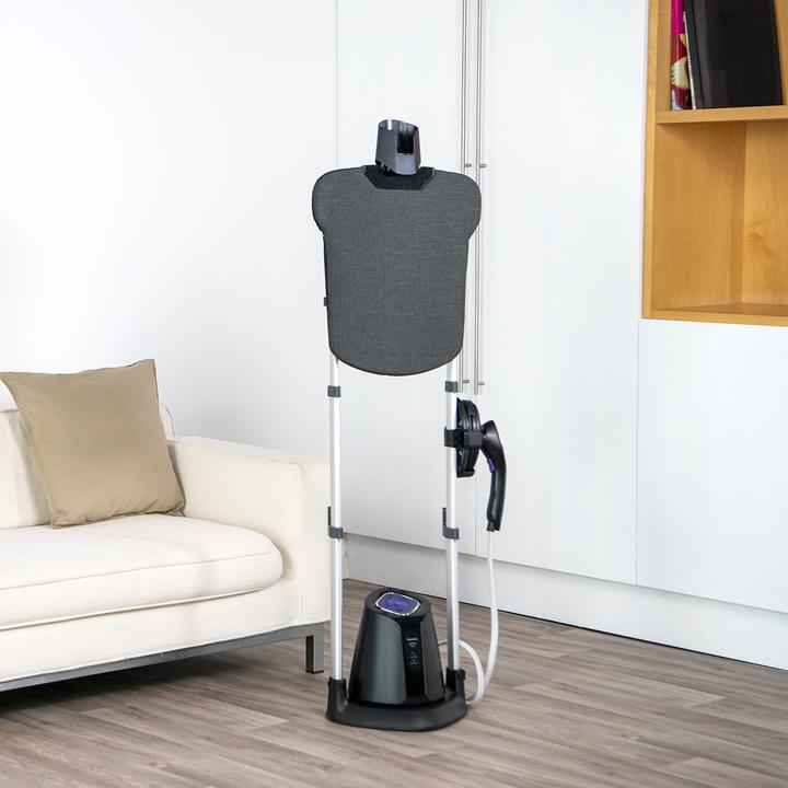 Actual product image Taurus Sliding Care Non Stop Upright Steam Cleaner 1.2 l 2500 W Black, Silver (7 bar, 2500 W)