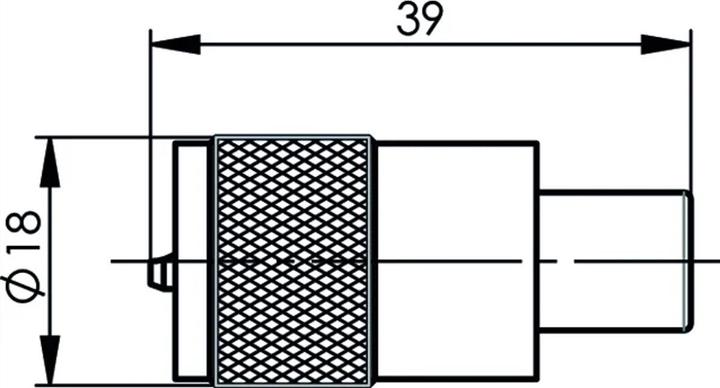 Produktbild Telegärtner UHF-Kabelstecker G01, G02 Isolierung: PTFE, B07, G01 (RG-58 C/U), G02 (RG-59 B/U), PL259/6 (Stecker und Verbinder)