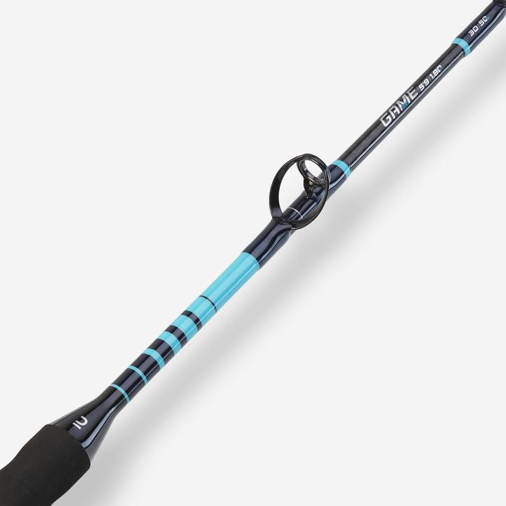 Immagine prodotto Caperlan Canna da traina Game 500 180 30/50 lbs Pesca in mare (Asta di ghiaccio, 180 cm)