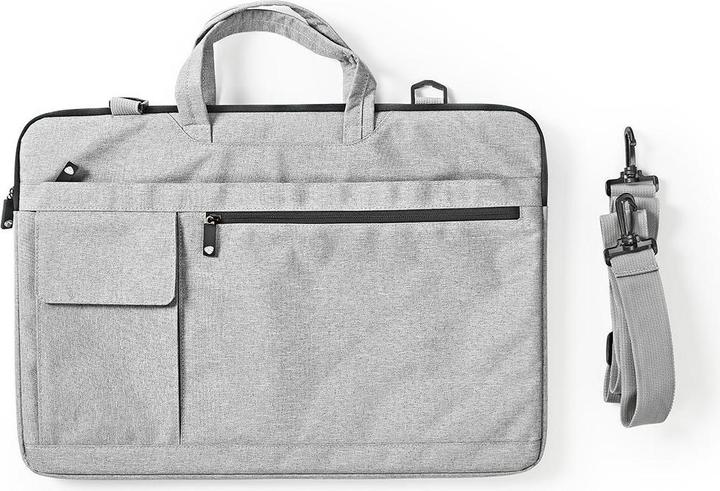 Actual product image Nedis Notebook Bag - Laptop Bag - Briefcase - Shoulder Bag - Wearing Belt - 17-18" - (18", Universal)