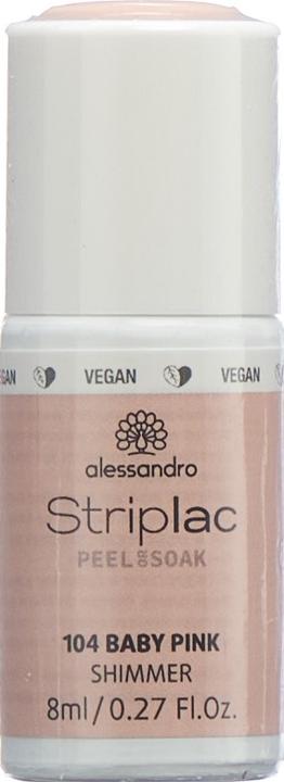 Produktbild Alessandro Peel or Soak (104 Baby Pink, Abziehbarer Nagellack)