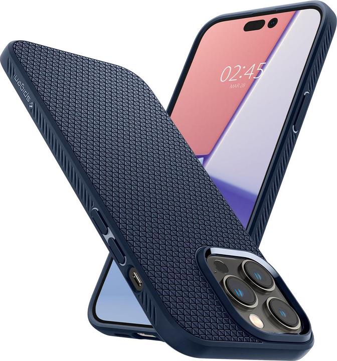 Produktbild Spigen Liquid Air for iPhone 14 Pro navy blue (Apple iPhone 14 Pro)