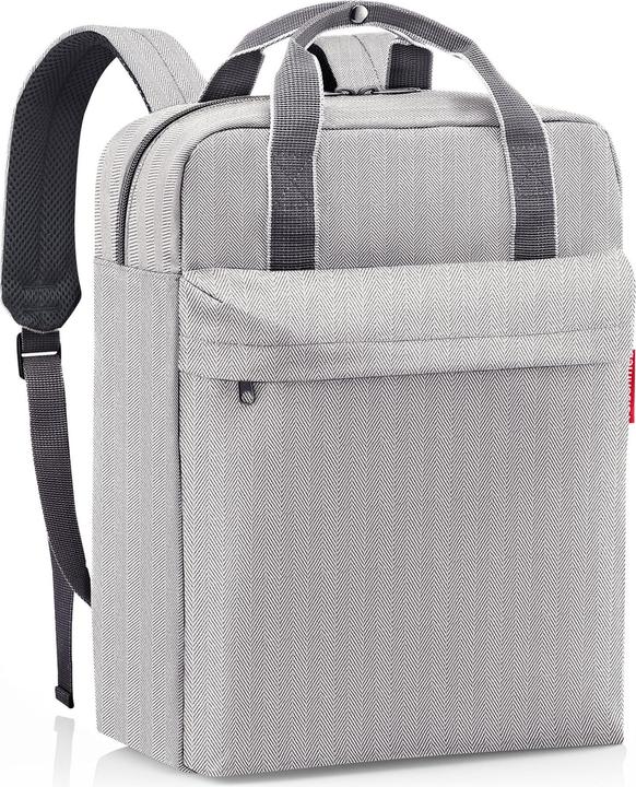 Actual product image reisenthel allday backpack M herringbone grey (12 l)