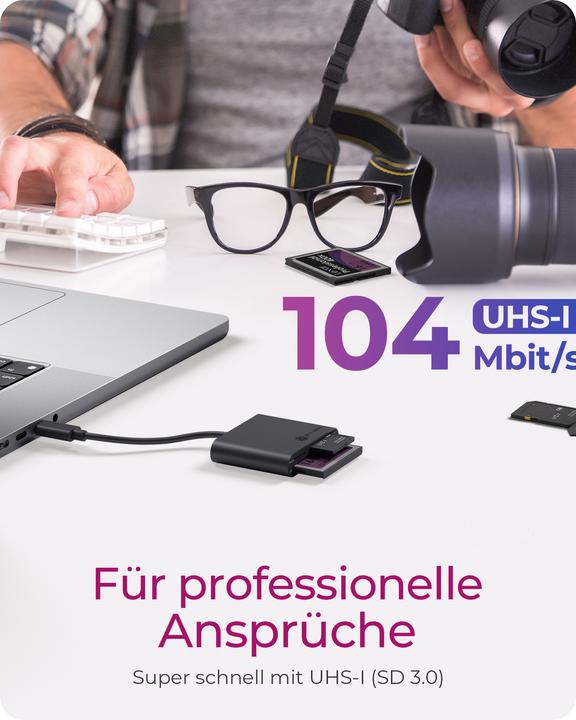 Produktbild Icy Box IB-CR301-C3 (USB-C)