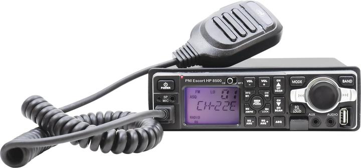 Produktbild PNI CB-Funkgerät und MP3-Player Escort HP 8500 ASQ inklusive Kopfhörer mit Mikrofon