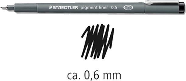 Image du produit Staedtler Pigment Liner 308 (Noir, Gris, 1 x)