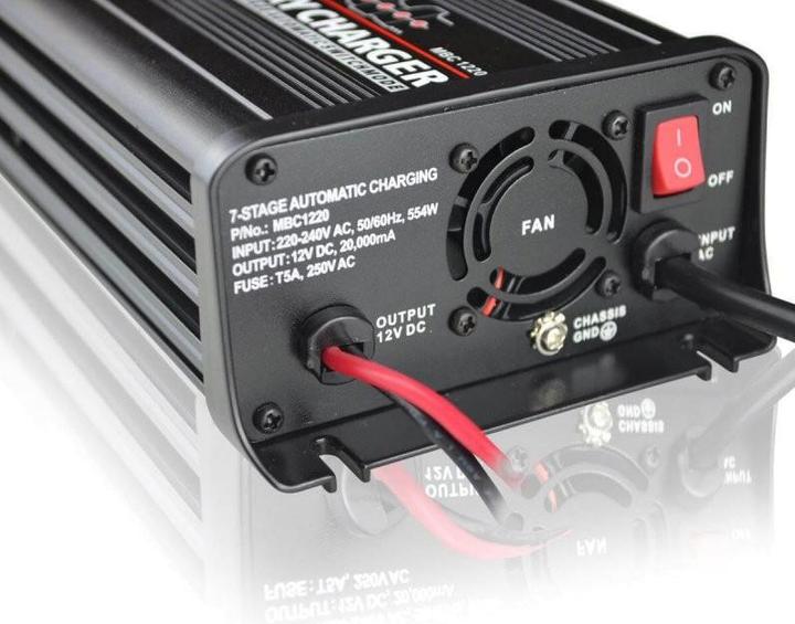 Image du produit Paco MBC1220 Chargeur de batterie 20A/12V (12V, 20 A)