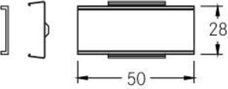 Actual product image Brumberg Luminaires Connecting piece 53013000 Mechanical accessories for luminaires 4251433912880