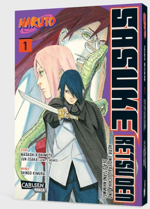 Immagine prodotto Naruto - Sasuke Retsuden: Herr und Frau Uchiha und der Sternenhimmel (Manga) 1 (Tedesco, Masashi Kishimoto, Jun Esaka, Miyuki Tsuji, Shingo Kimura, 2024)