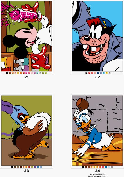 Produktbild Ravensburger Disney Malen nach Zahlen: Micky, Donald & Co.