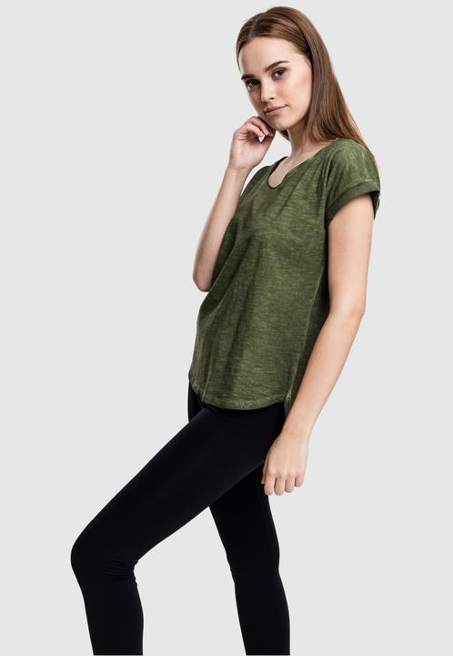 Image du produit Urban Classics Ladies Long Back Shaped Spray Dye Tee (L)