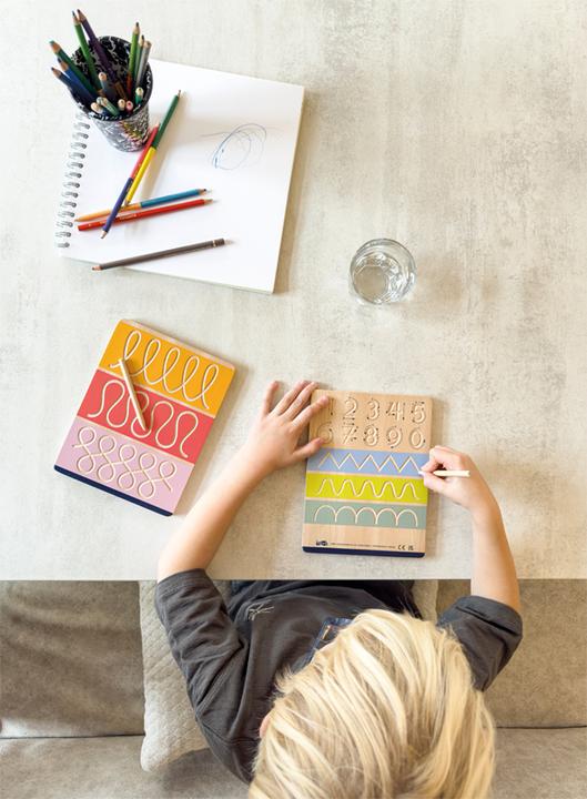 Actual product image small foot Writing Board Set "Educate"