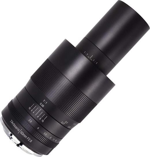 Image du produit 7artisans 60mm F2.8 Macro Sony E (Sony E, APS-C / DX)