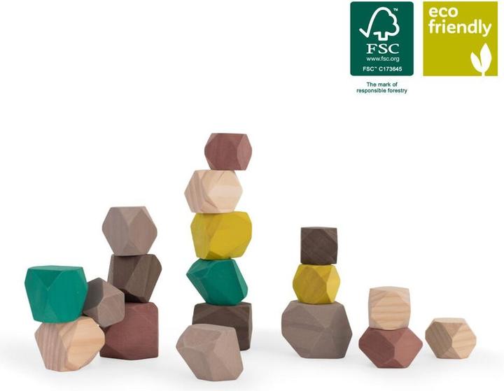 Produktbild Miniland Eco: Stapelsteine
