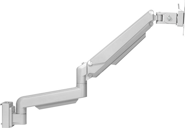 Immagine prodotto InLine Supporto per monitor con sollevatore per parete a lamelle grigio argento (Muro, Soffitto, 32.01")