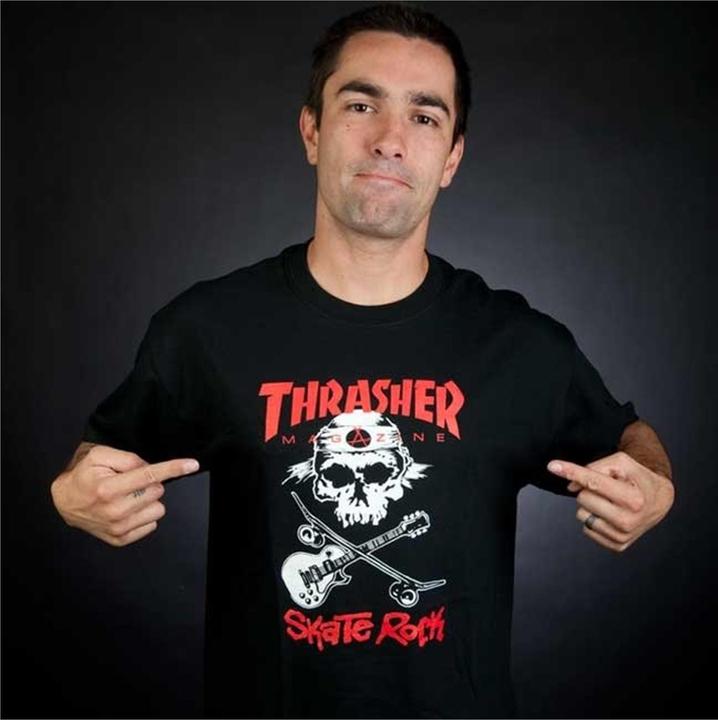Actual product image Thrasher Skate Rock Skull T-Shirt (L)