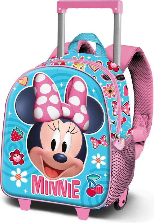 Karactermania Small 3D Backpack with Wheels Happiness