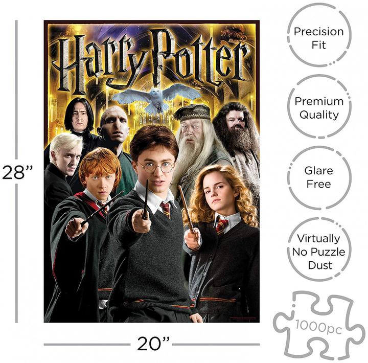 Image du produit Aquarius Puzzle de Harry Potter Collage (1000 pièces) (1000 pièces)