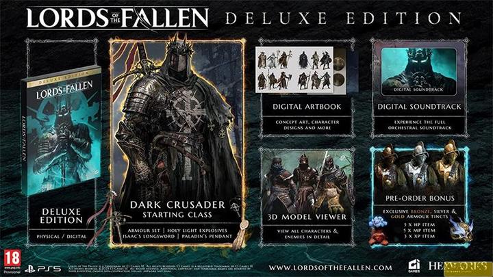 Produktbild CI Games Lords of the Fallen Deluxe Edition (PS5, PC, DE)
