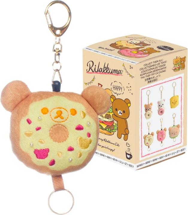 AQI Rilakkuma - Porte-Clés Peluche Blind Box 10cm