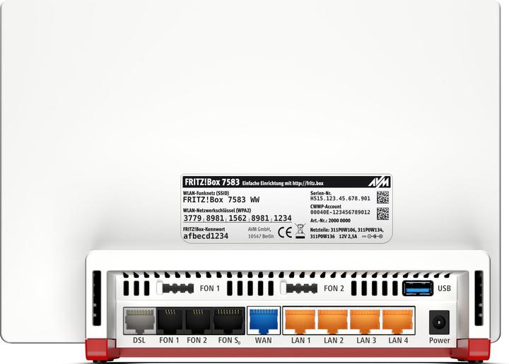 Produktbild AVM Fritz!Box 7583