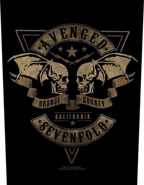 Avenged Sevenfold - Écusson ORANGE COUNTY (1 x)