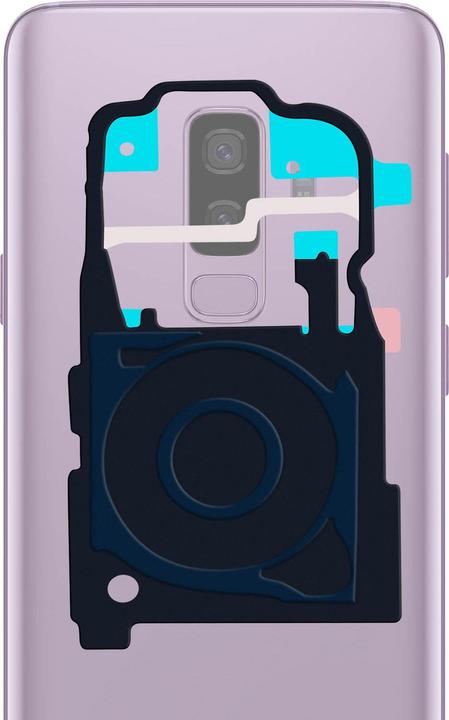 Actual product image Clappio Galaxy S9 Plus QI Charging Receiver with NFC Antenna Flex Cable (Galaxy S9+)