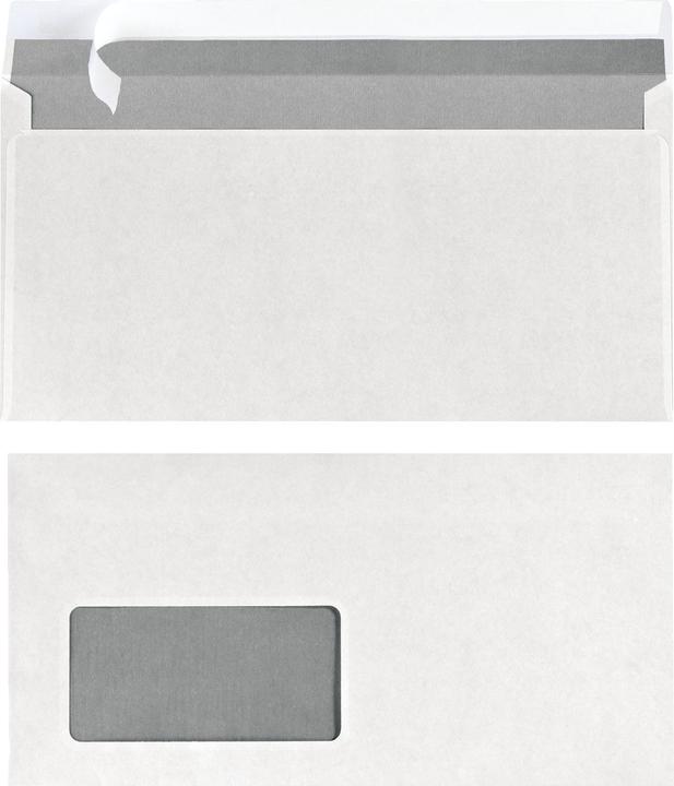 Immagine prodotto Herlitz Busta, DIN lungo, con finestra, biancoá (220 x 110 mm, 25 x)