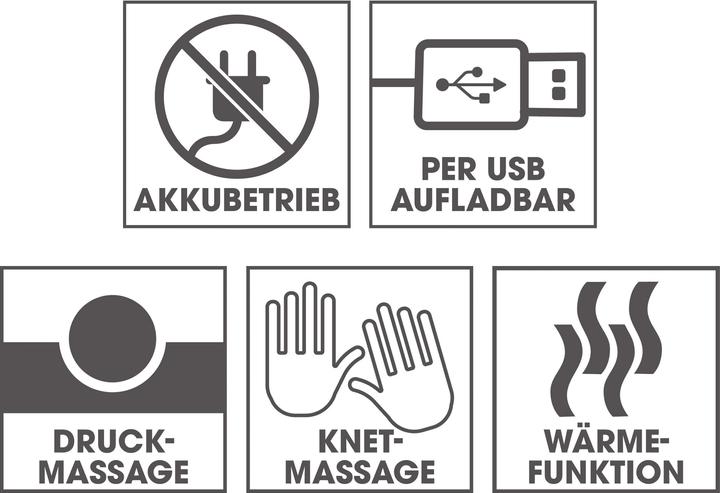 Produktbild Vitalmaxx 6D Shiatsu Massagegerät