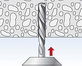 Actual product image Fischer Steckfix SF plus mounting base MS (7.50 mm, 50 pcs.)