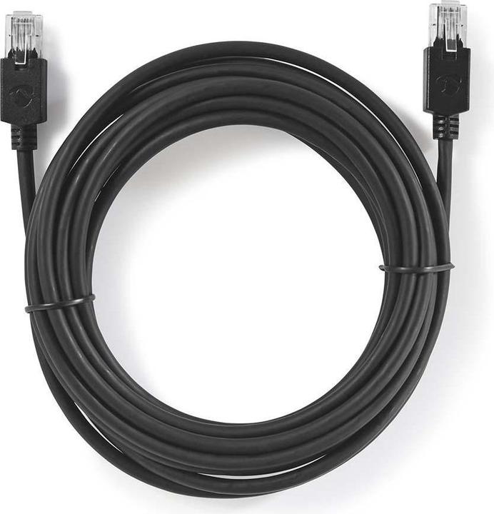 Produktbild Nedis Cat 5e-Kabel U/UTP RJ45 Stecker RJ45 Stecker 15.0 m rund LSZH Anthrazit Verpackung mit Sichtfe (U/UTP, CAT5e, 15 m)