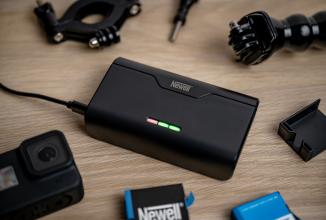 Produktbild Newell USB-C Dreikanal-Ladegerät für GoPro 5/6/7/8/9/10/11 (9, 11, GoPro 5)