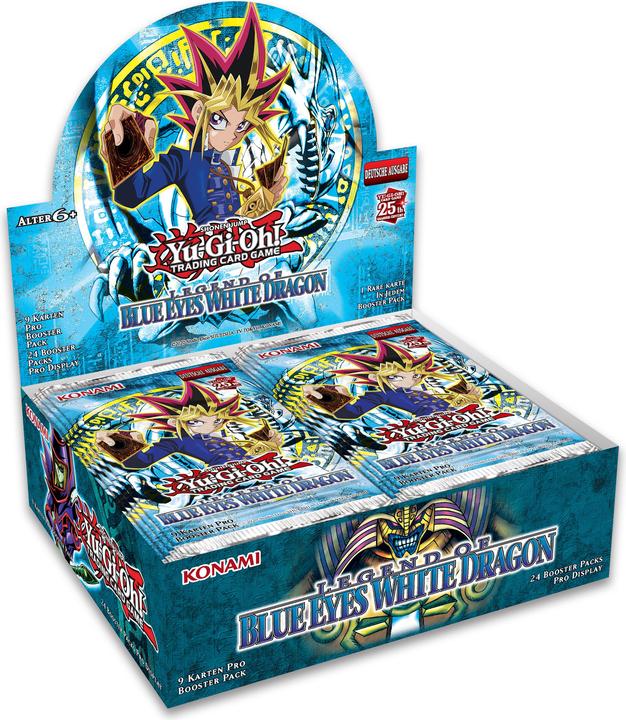 Produktbild Konami Legend of Blue-Eyes White Dragon Booster Display 25th Anniversary (Deutsch)
