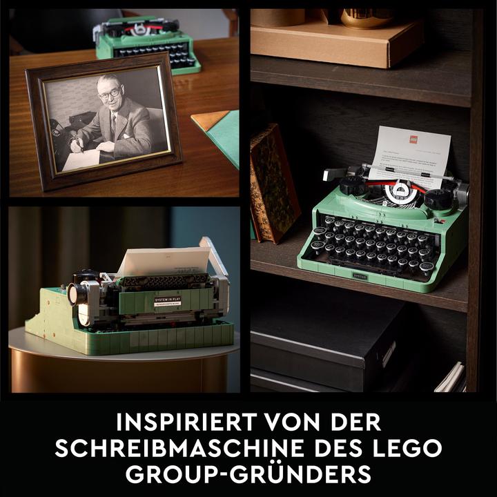 Image du produit LEGO Machine à écrire (21327, LEGO Ideas, LEGO difficiles à trouver)