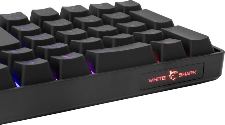 Produktbild White Shark Shark Gaming membrane Keyboard GLADIUS, US Layout, Black (GK-001114) (US, Kabelgebunden)