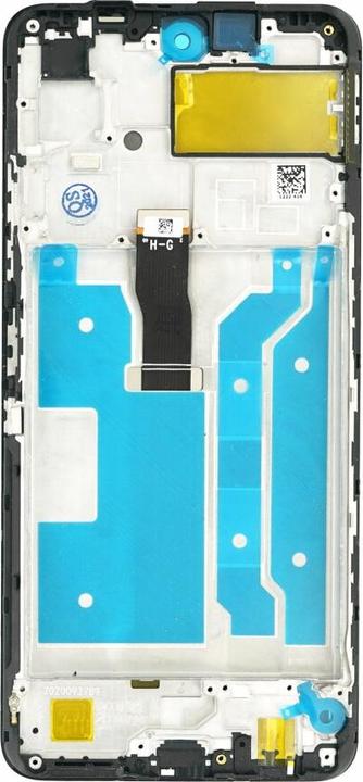Produktbild OEM Display-Einheit + Rahmen für Huawei P Smart 2021 / Y7a schwarz (Display, Huawei Y7a)