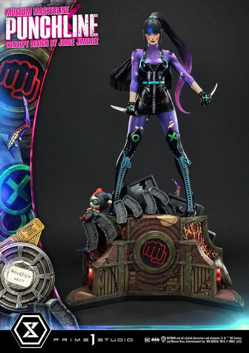Actual product image Prime 1 Studio DC Comics statuette 1/3 Punchline Concept Design by Jorge Jimenez 85 cm