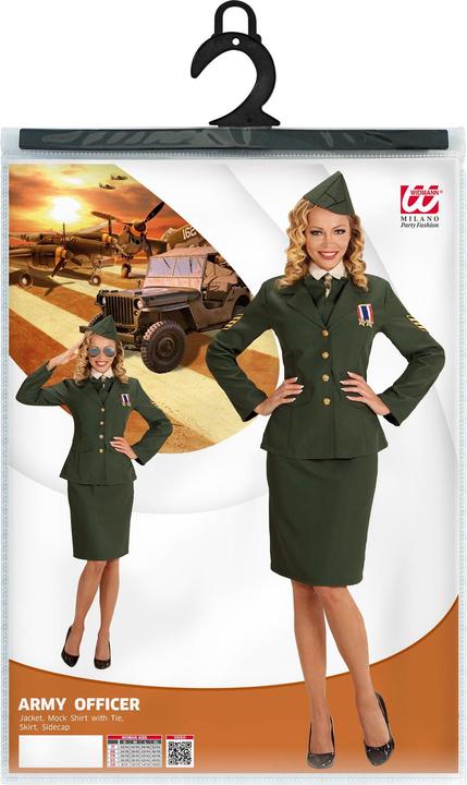 Produktbild Widmann Kostüm Armee Offizierin (M)